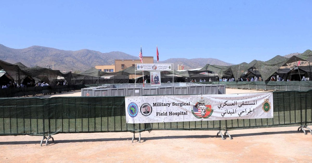 Tiznit : coopération maroco-américaine pour un hôpital militaire au service des populations rurales