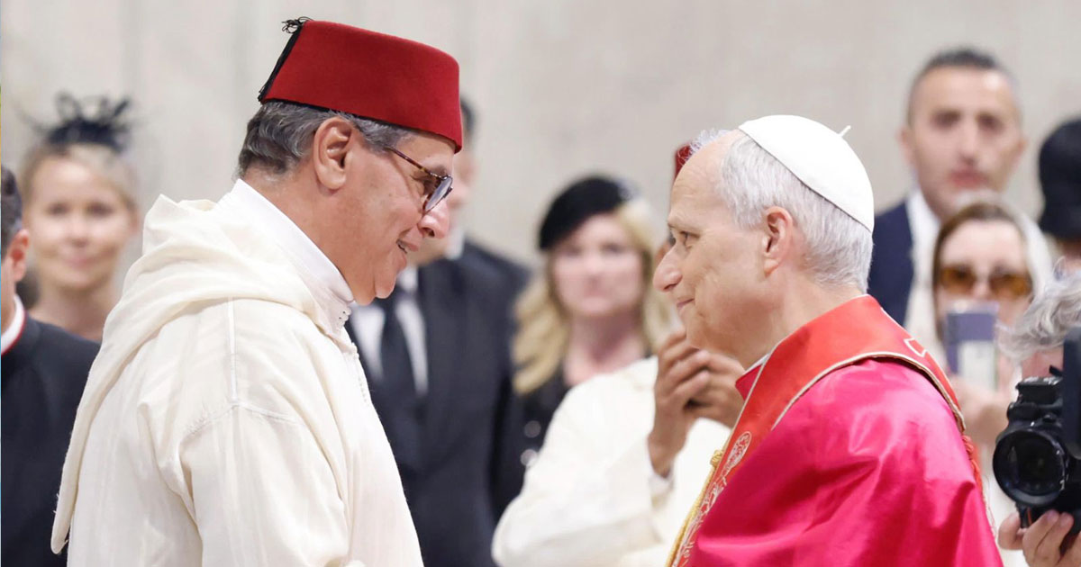 Akhannouch représente SM le Roi, Amir Al-Mouminine, à l'inauguration officielle du pontificat du Pape Léon XIV