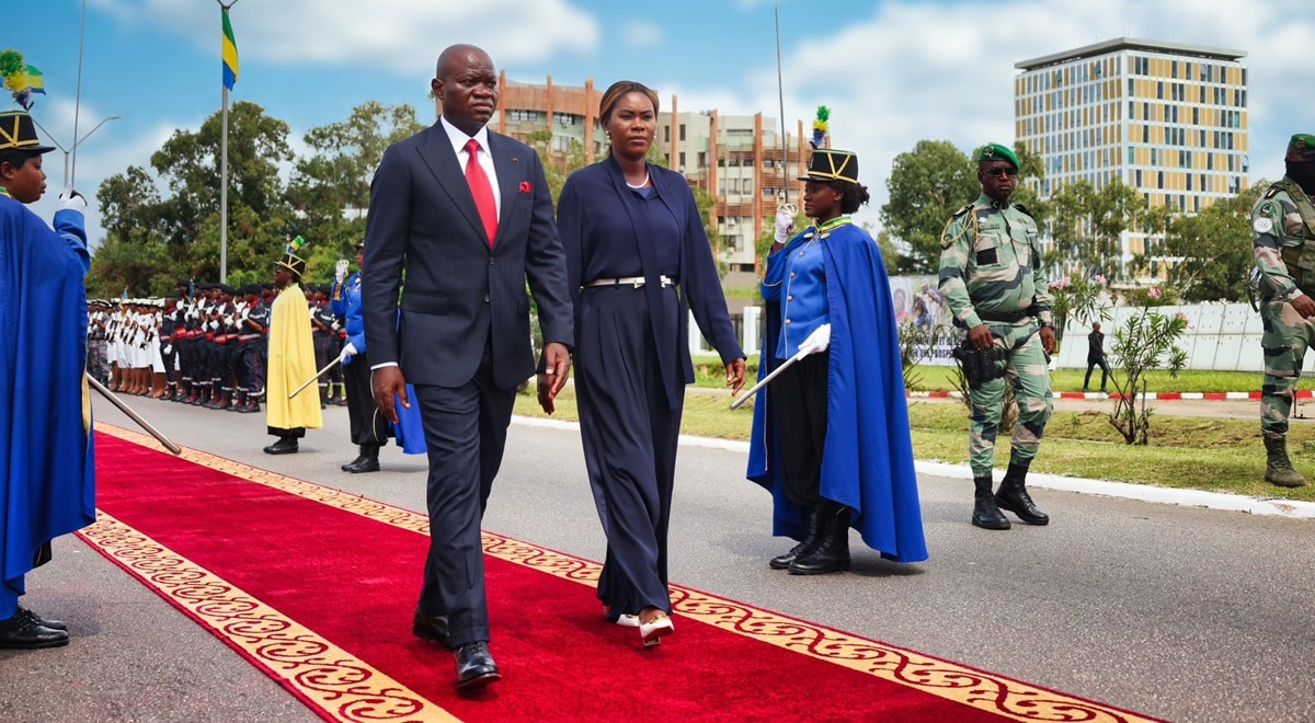 brice oligu nguema