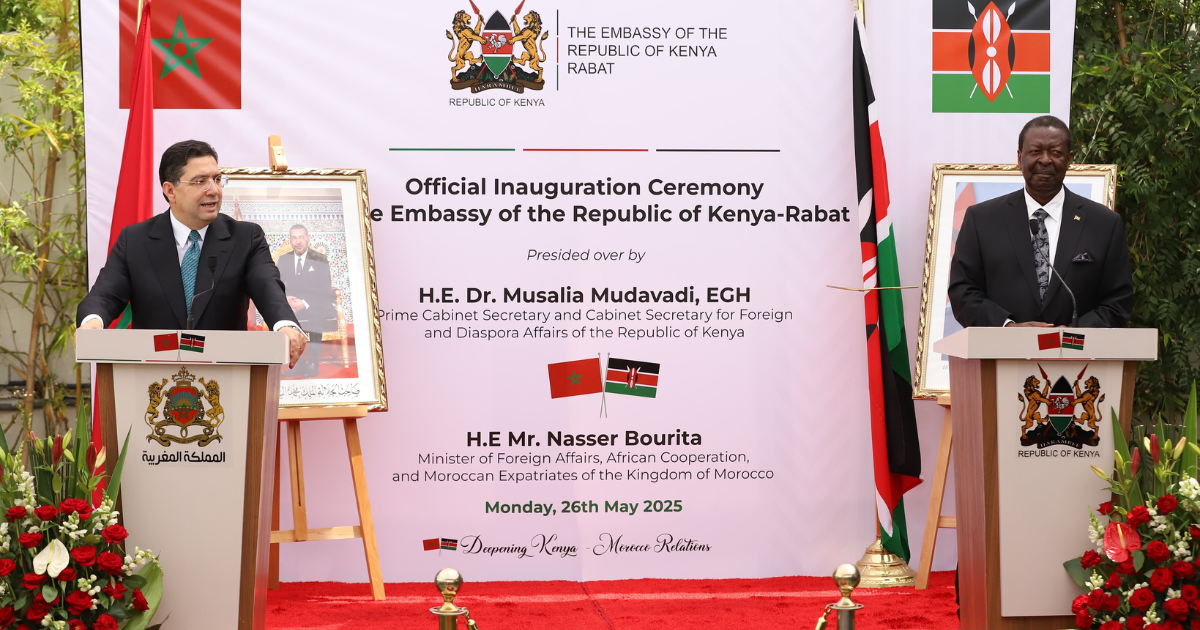 Inauguration de l’Ambassade de la République du Kenya à Rabat