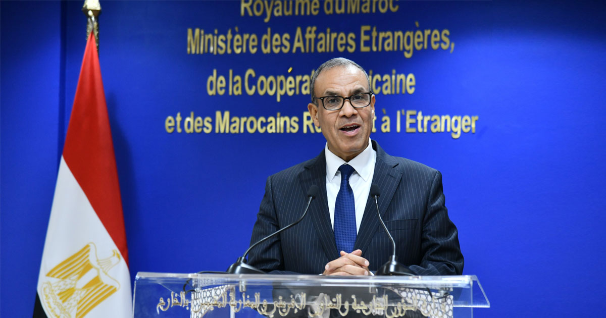 Rabat : L’Égypte réitère son appui aux principes de souveraineté nationale et d’intégrité territoriale