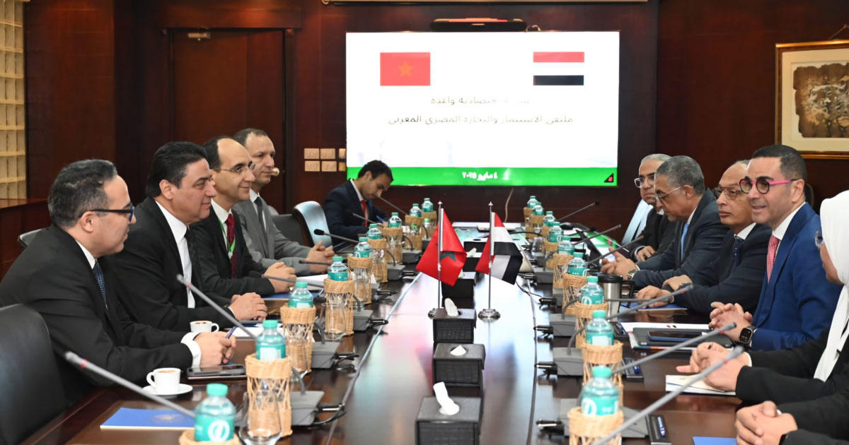Le Caire : Omar Hejira et Hassan El-Khatib s’engagent à renforcer les échanges commerciaux entre le Maroc et l’Égypte