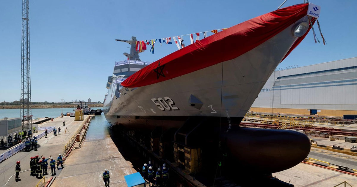 Navantia s'apprête à livrer au Maroc un patrouilleur Avante 1800+ pour 130 millions d’euros