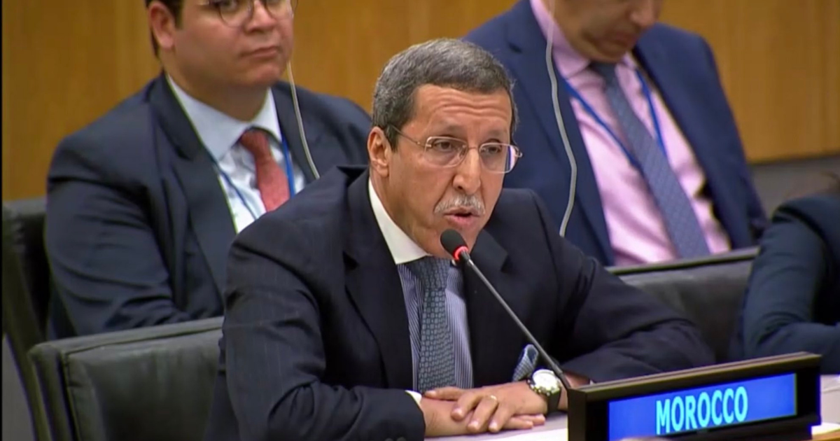 Omar Hilale au C24 de l'ONU