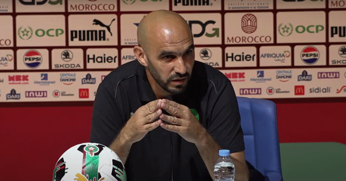 Regragui: «Si Guardiola ou Ancelotti peuvent nous offrir la CAN, je leur laisse ma place. Mais je suis le mieux placé pour le faire»