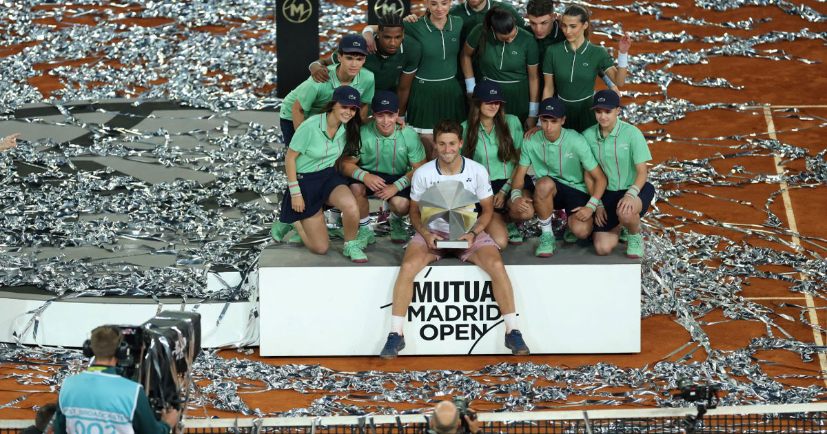 Madrid : Casper Ruud remporte son premier Masters 1000 face à Jack Draper