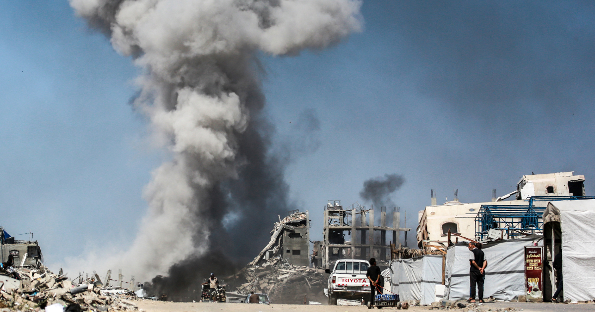 bombardement israélien gaza