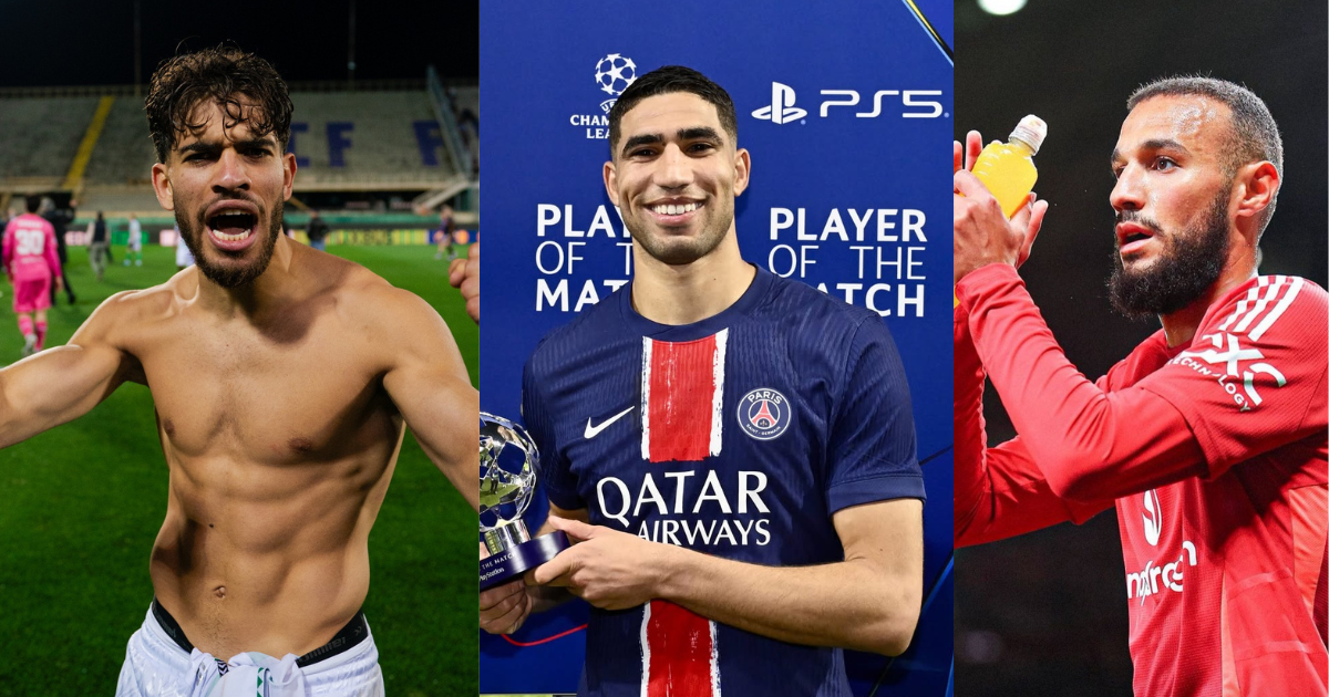 Les trois Lions de l'Atlas qualifiés pour les finales européennes: Abde Ezzalzouli, Achraf Hakimi et Noussair Mazraoui