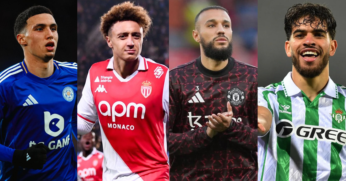 Bilal El Khannouss, Eliesse Ben Seghir, Noussair Mazraoui et Abde Ezzalzouli