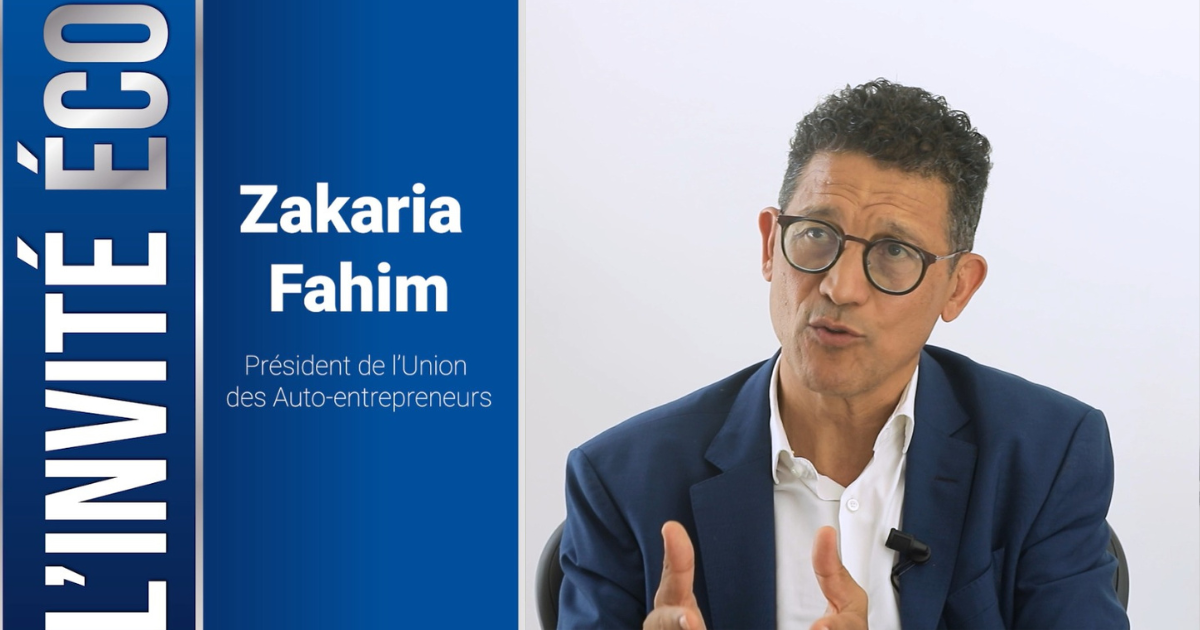 Auto-entrepreneur Zakaria Fahim