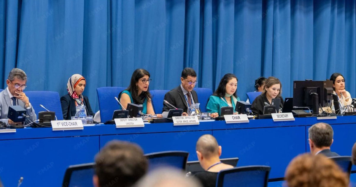 À Vienne, le Maroc réaffirme son engagement pour une collaboration spatiale pacifique et inclusive en Afrique