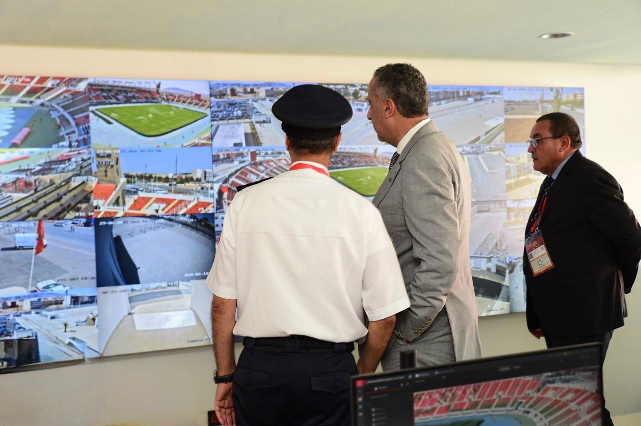 Finale de la Coupe du Trône à Fès : Abdellatif Hammouchi inspecte le dispositif sécuritaire au Grand Stade