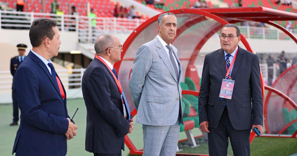 Finale de la Coupe du Trône à Fès : Abdellatif Hammouchi inspecte le dispositif sécuritaire au Grand Stade