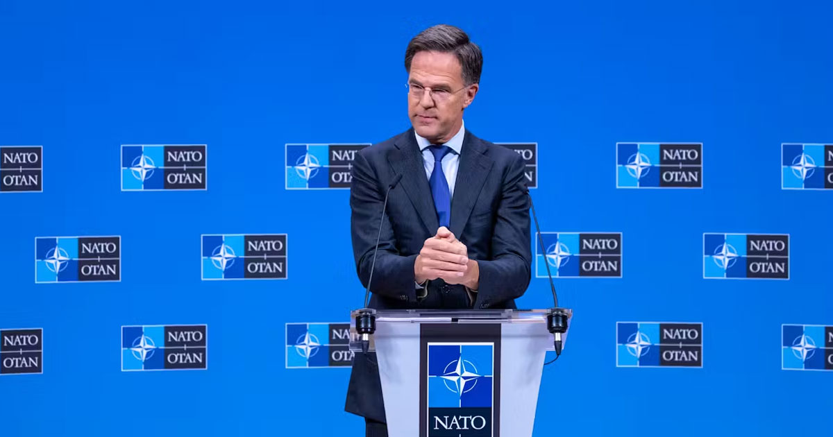 Le chef de l'Otan Mark Rutte appelle à augmenter de 400% ses capacités de défense aérienne et antimissile