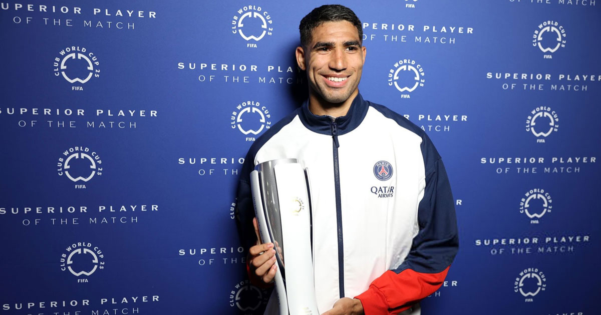 Hakimi brille une nouvelle fois : buteur et homme du match lors de PSG-Seattle