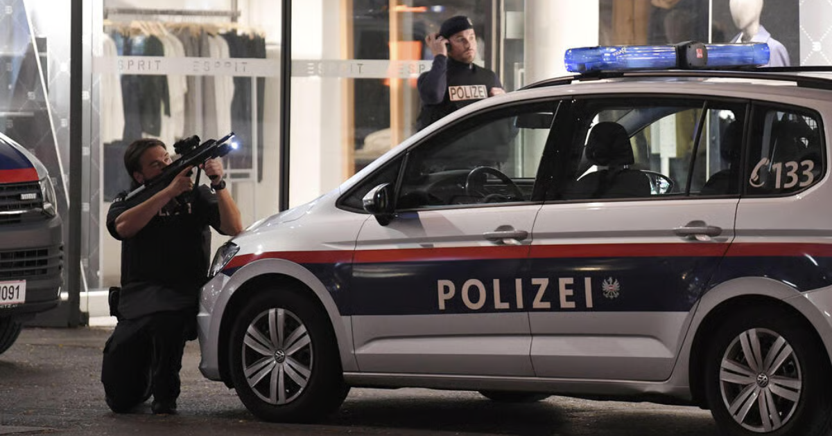 Une intervention de la police autrichienne
