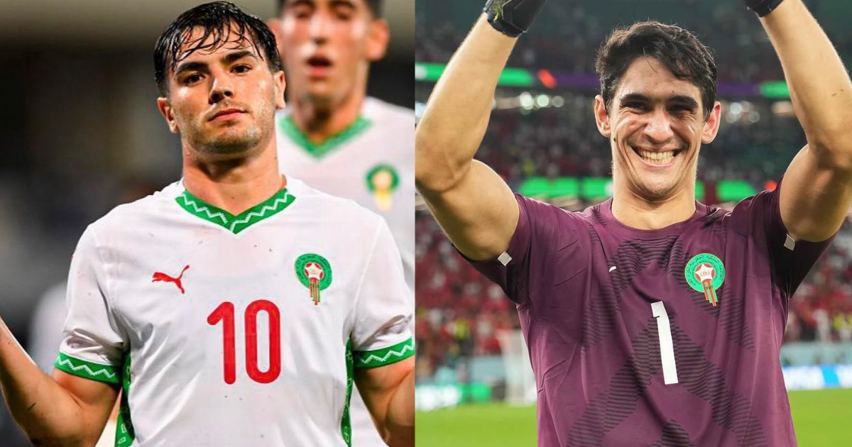 Brahim Diaz et Yassine Bounou, coéquipiers en sélection et adversaire lors du Mondial des clubs