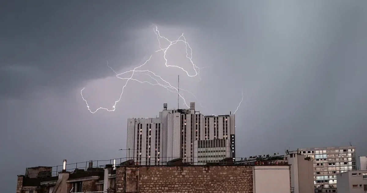 orage paris