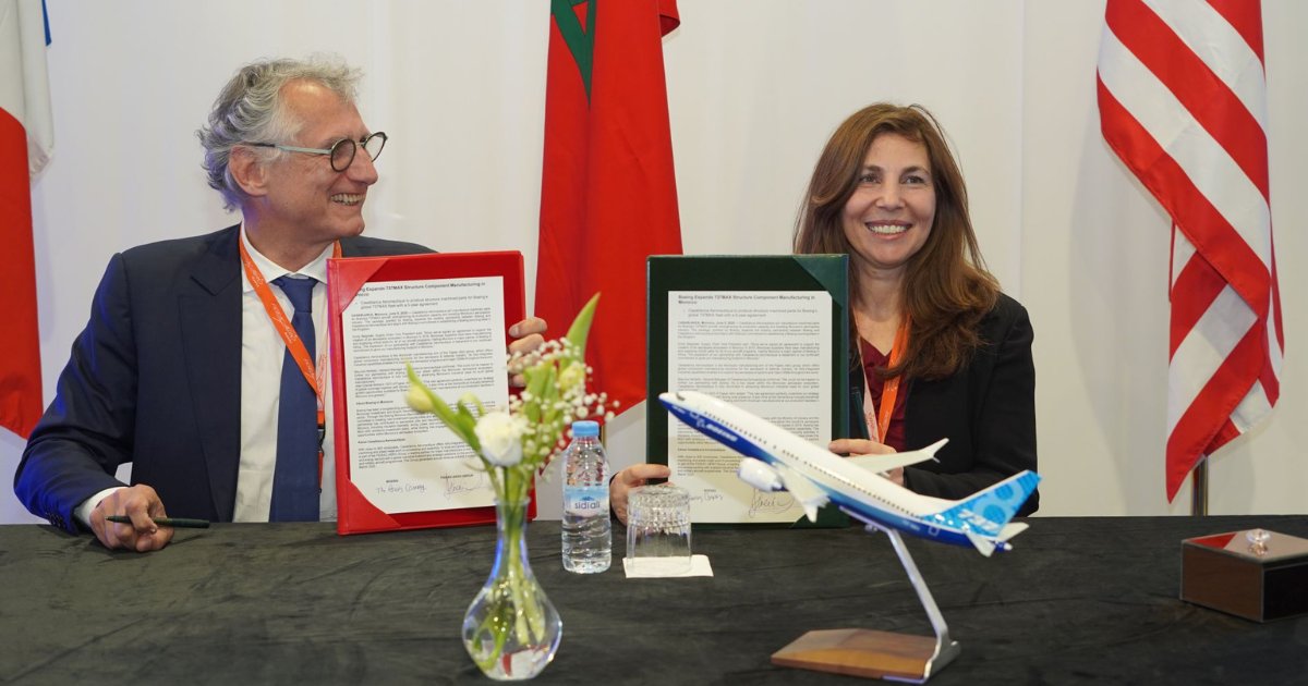 partenariat Figeac Aero et boeing