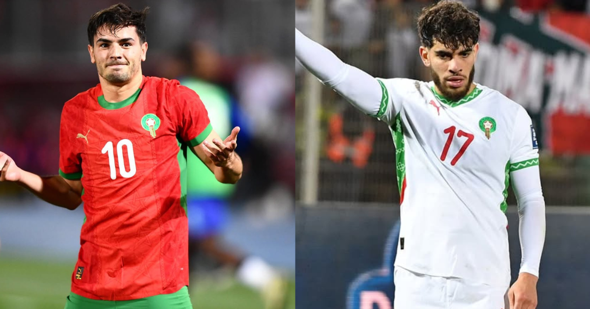Brahim Diaz et Abde Ezzalzouli sous les couleurs du Maroc