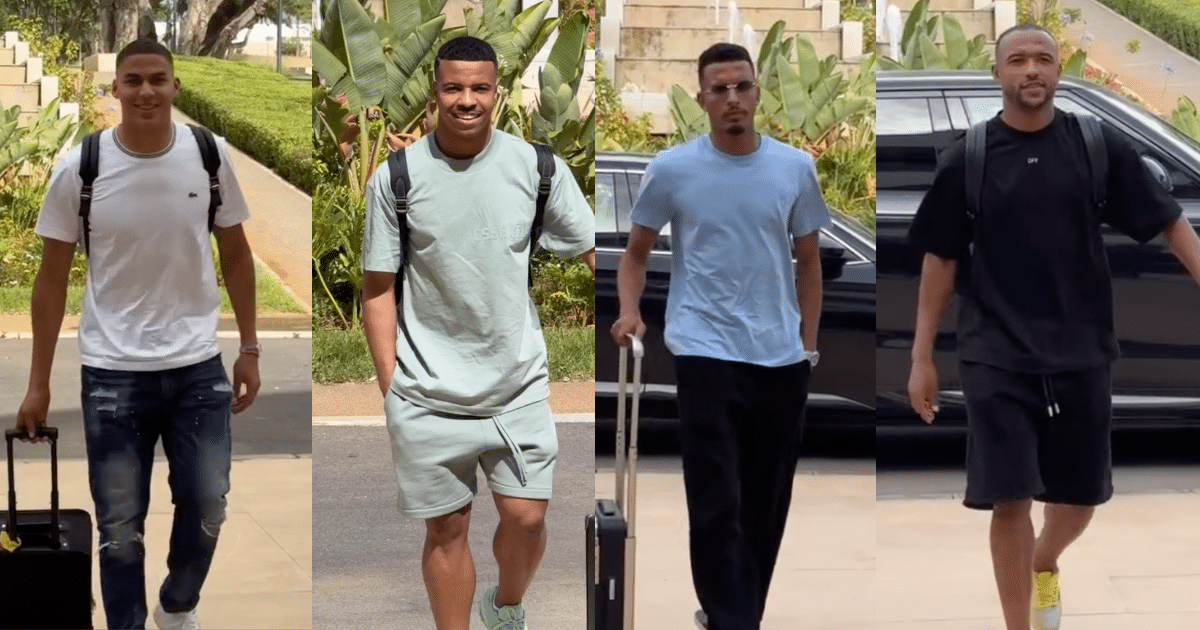 Maroan Sannadi, Hamza Igamane, Azzedine Ounahi et Ayoub El Kaabi