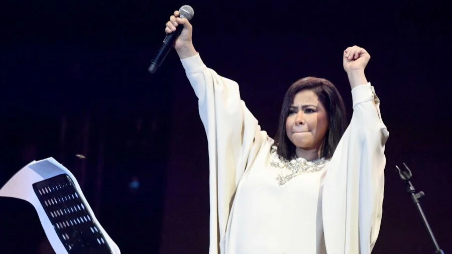 La chanteuse Sherine sur la scène Nahda du 20e festival Mawazine