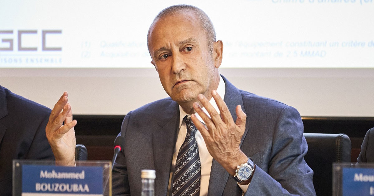 AMMC : Mohammed Bouzoubaa franchit à la baisse le seuil de participation de 66,66% dans le capital de TGCC