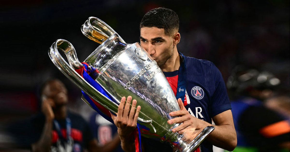 Achraf Hakimi, l’outsider du PSG qui fait trembler les favoris du Ballon d’or