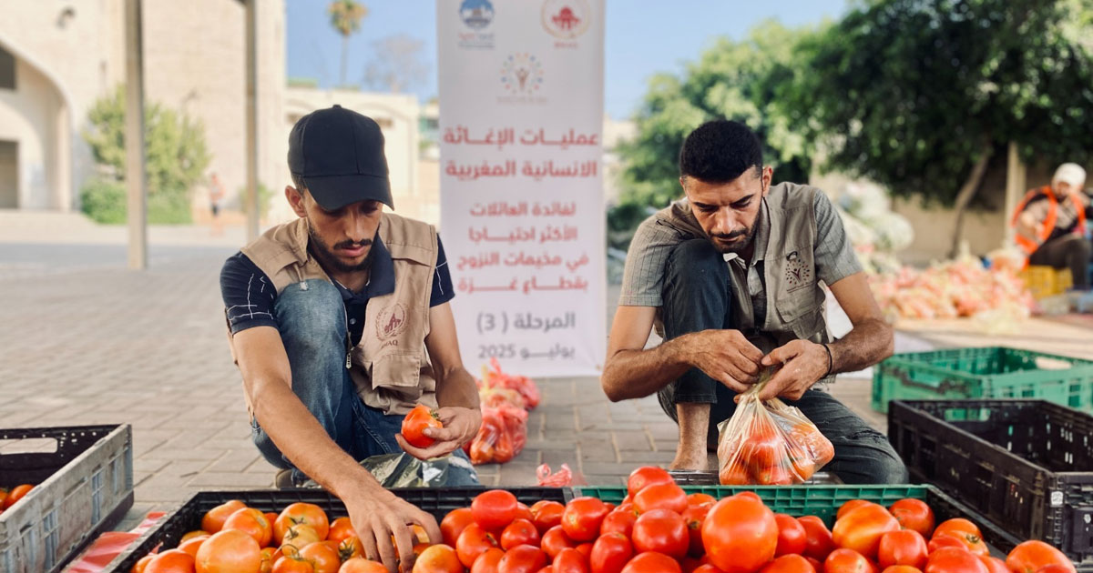 Troisième phase de l’aide humanitaire marocaine : solidarité concrète malgré les risques sécuritaires à Gaza