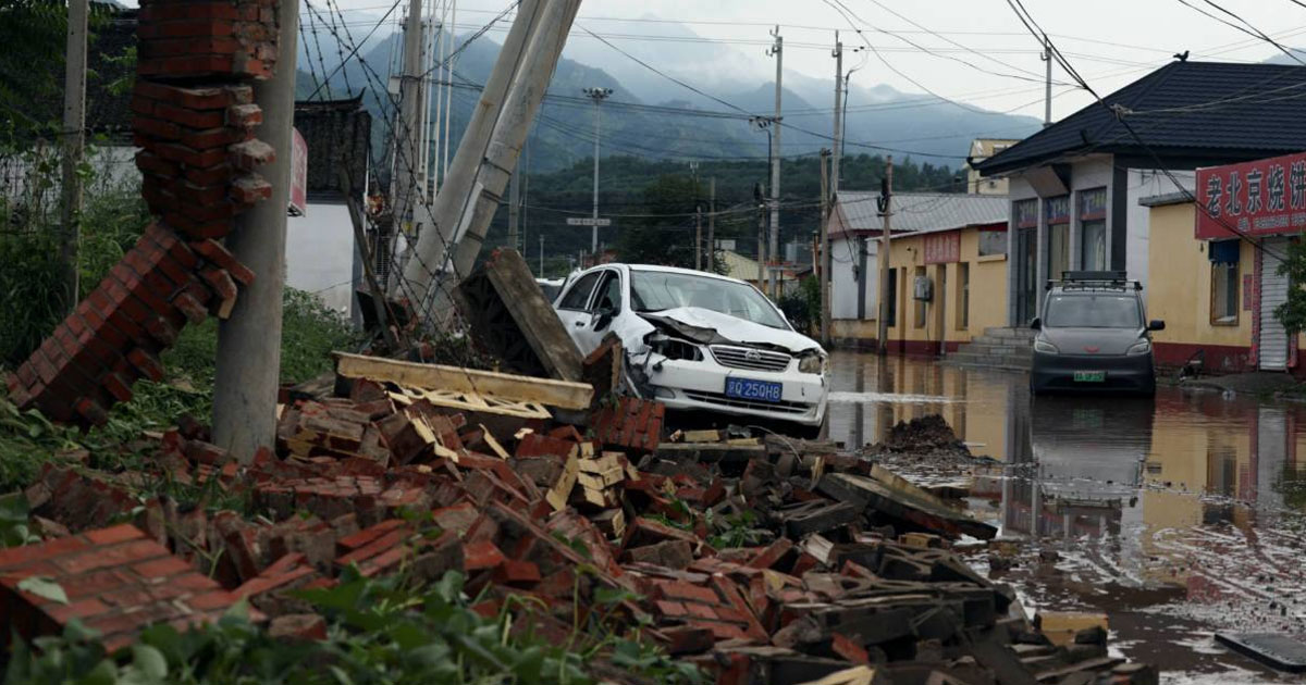 Chine : plus de 30 morts et des milliers d’évacuations après des inondations meurtrières dans le nord