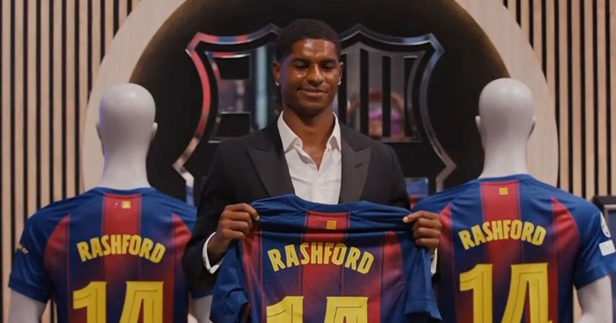 Marcus Rashford rejoint le FC Barcelone en prêt avec option d’achat jusqu’en 2026