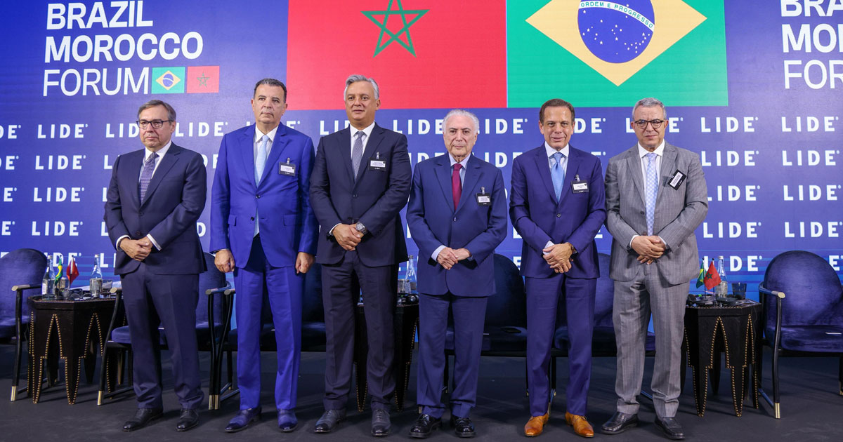 Forum LIDE à Marrakech : le Maroc et le Brésil dynamisent leur coopération économique
