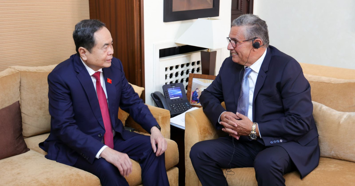 Aziz Akhannouch, Tran Thanh Man.