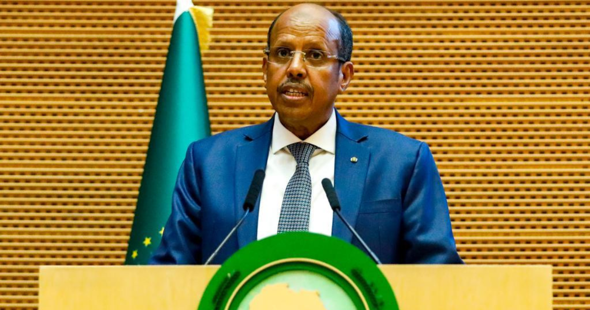 Le président de la Commission de l’Union africaine, Mahmoud Ali Youssouf