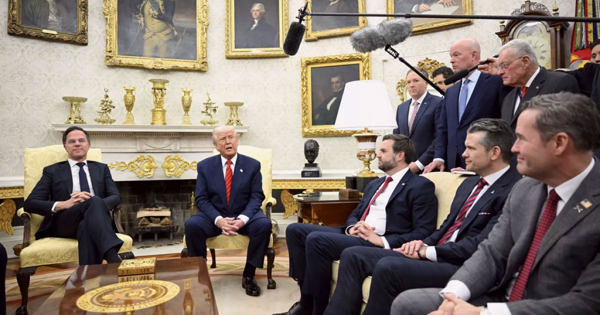 Trump reçoit le chef de l'Otan, après avoir promis des Patriot à l'Ukraine