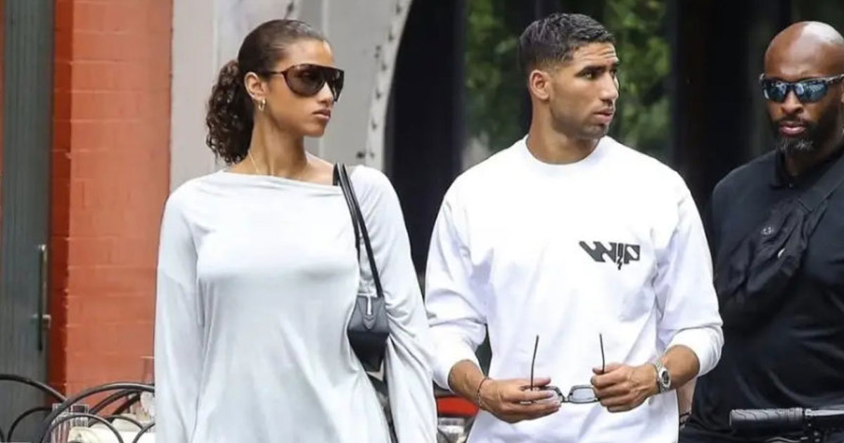 Achraf Hakimi et Imaan Hammam en couple? Leur présence commune à New York sème le doute