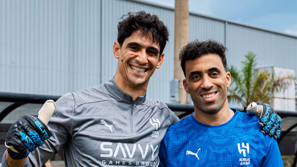 Les Lions de l'Atlas d'Al-Hilal: Yassine Bounou et Abderrazak Hamdallah