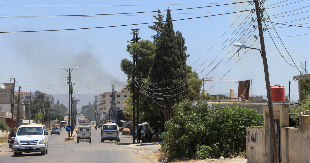 bombardement israélien à soueida surd de la syrie