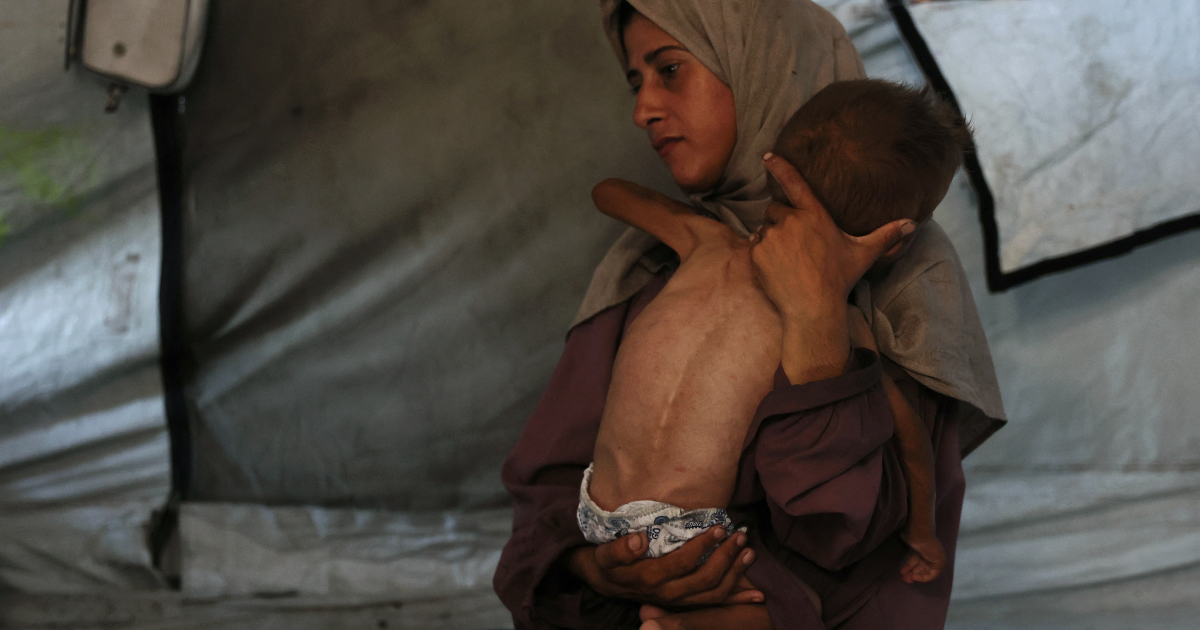famine à Gaza