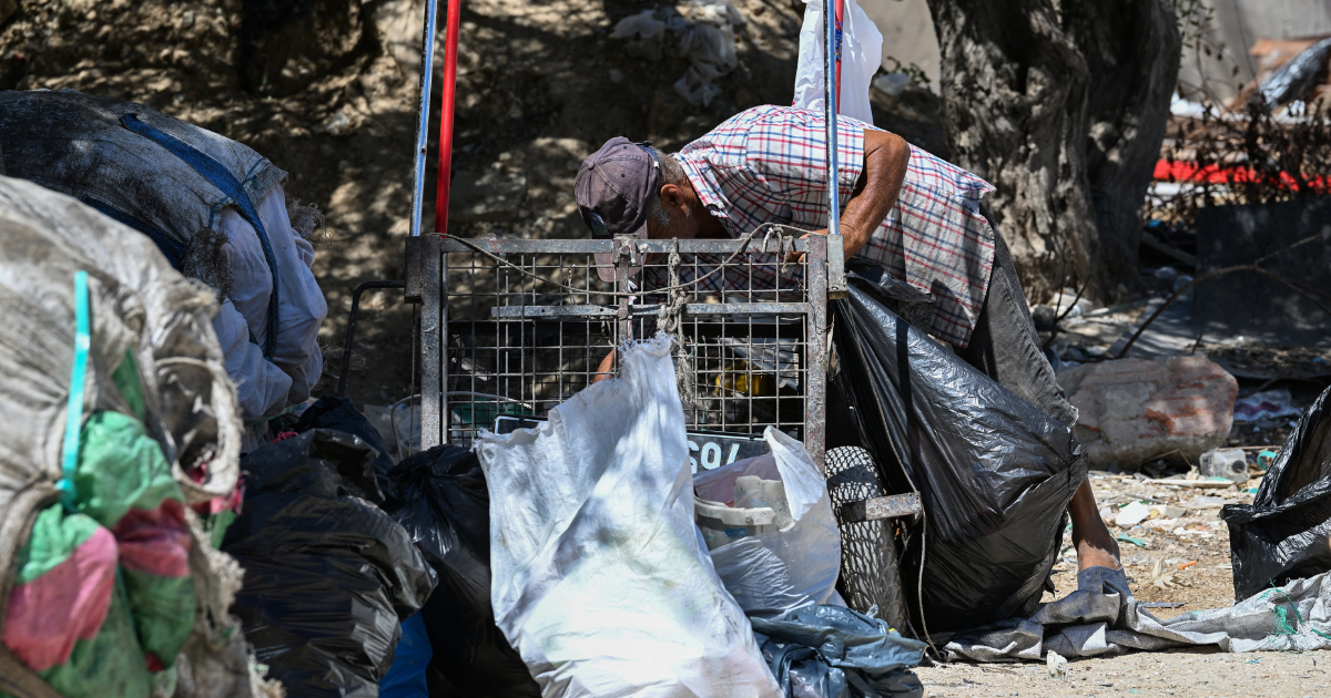 fouilleurs de poubelles en Tunisie