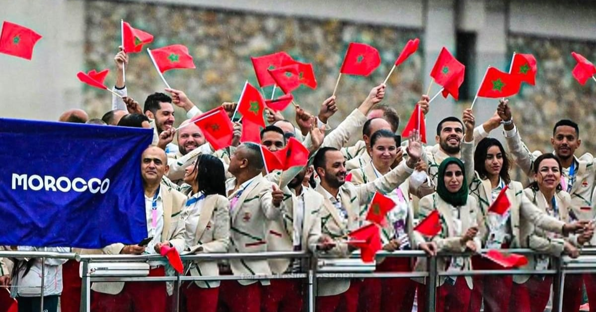 la délégation marocaine au JO de Paris