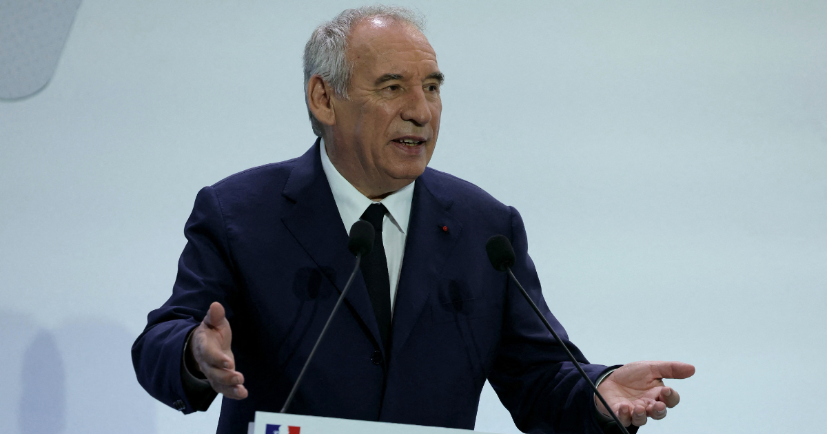 le chef du gouvernement français François Bayrou