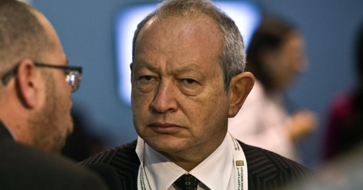 le milliardaire égytien Naguib Sawiris