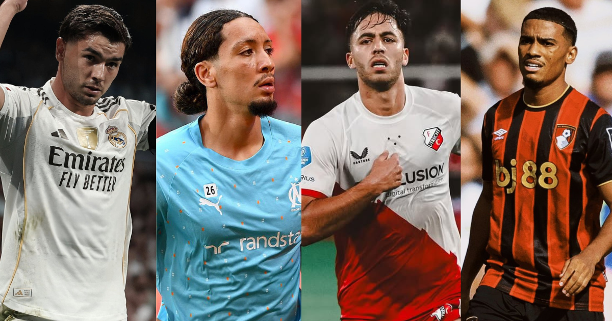 Brahim Diaz, Bilal Nadir, Souffian El Karaouni et Amine Adli
