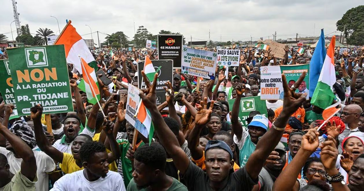 Côte d'Ivoire: le parti au pouvoir accuse l'opposition d'être "dans la logique du pire"