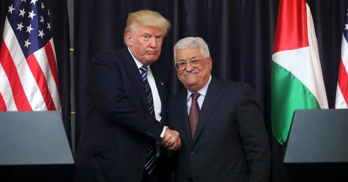 Donald Trump et Mahmoud Abbas