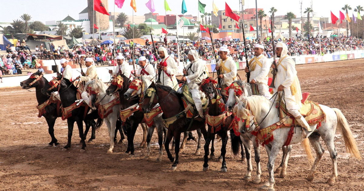 El Jadida : Clôture du Moussem Moulay Abdallah Amghar avec un record de participation