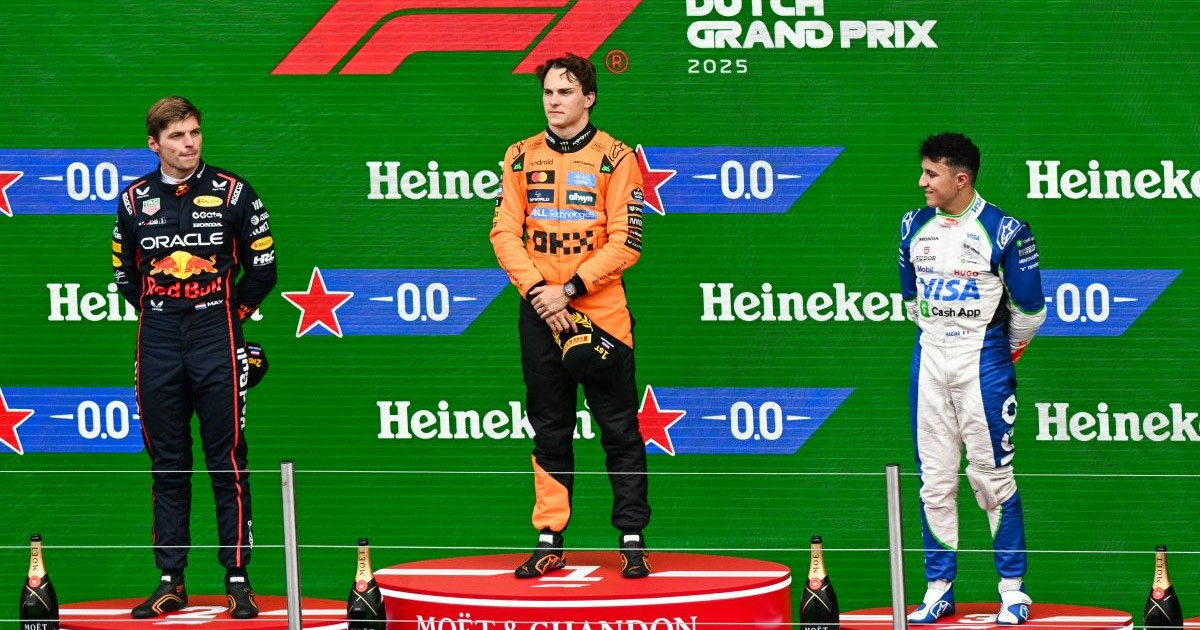 F1: Oscar Piastri remporte le GP des Pays-Bas, premier podium pour Isack Hadjar, 3e
