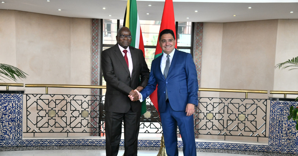 Nasser Bourita et Jacob Zuma