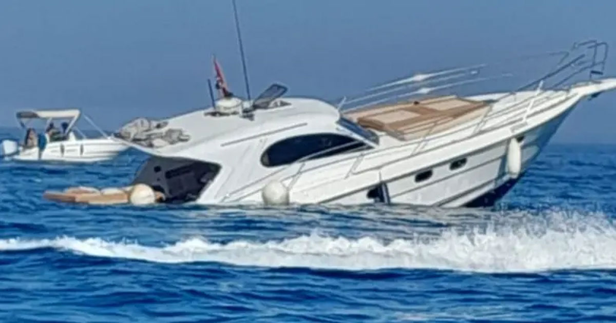 Drame évité de justesse à M’diq : un yacht de luxe sombre avec 14 personnes à bord